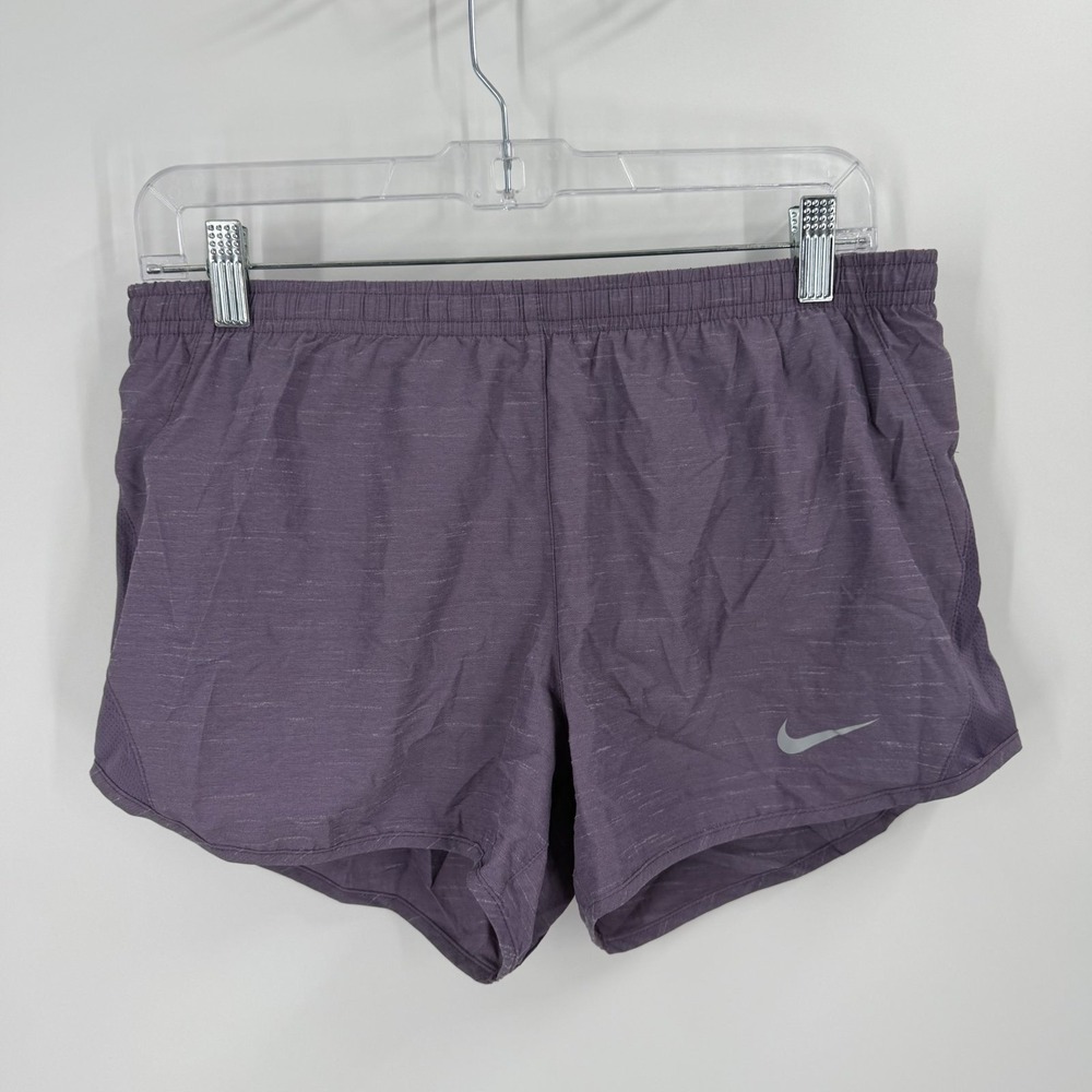 Nike Running Shorts Women Medium Purple Dri-FIT Athletic Activewear